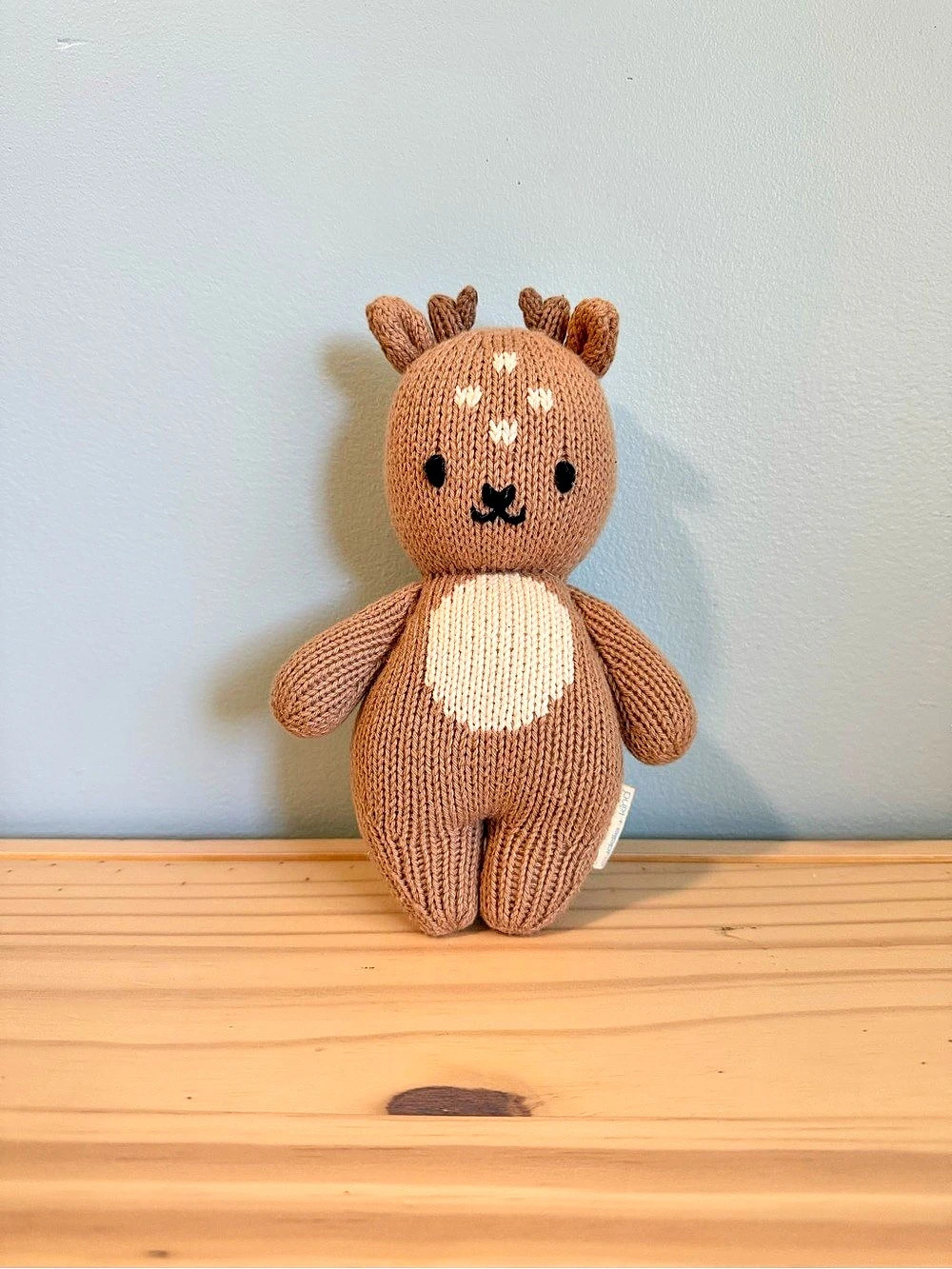 cuddle + kind Elliott the Fawn (Baby / Little Size) Brown & White Stuffed Animal